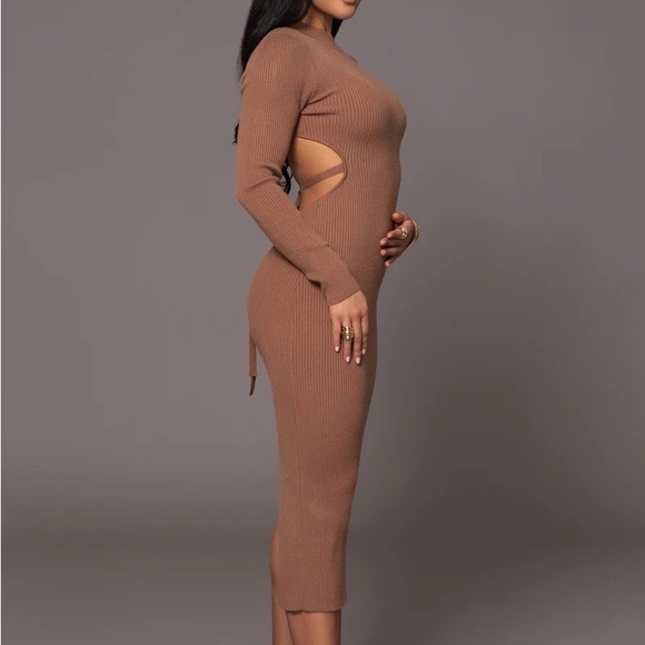 NWT JLUXLABEL Open Back Dress - Picture 2 of 6